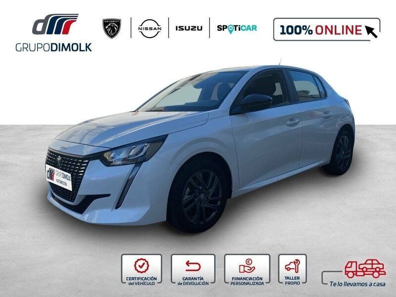 Blanco Usado 2020 Peugeot 208 Active Utilitario | 13.900 € (Precio justo) - Imagen 1/4