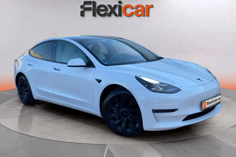 Blanco Usado 2021 Tesla Model 3 Berlina | 26.390 € (Buen precio) - Imagen 1/4