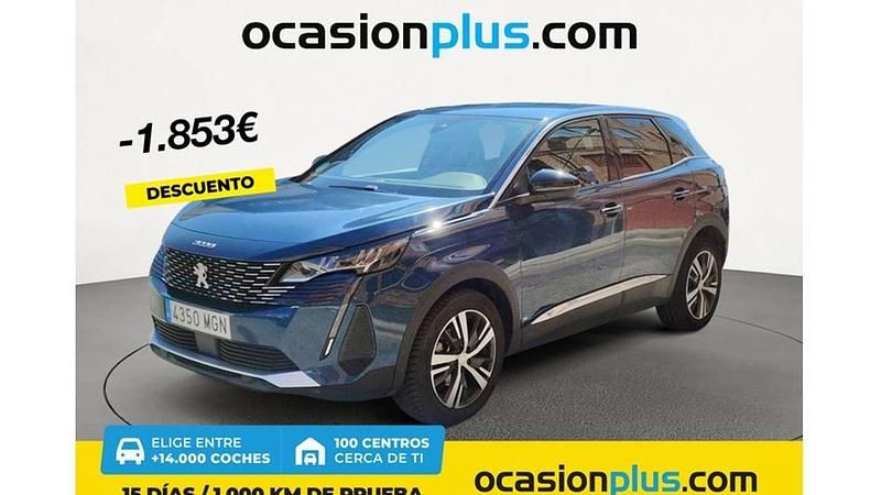 Azul Usado 2024 Peugeot 3008 Allure Monovolumen | 18.537 € (Precio justo) - Imagen 1/4