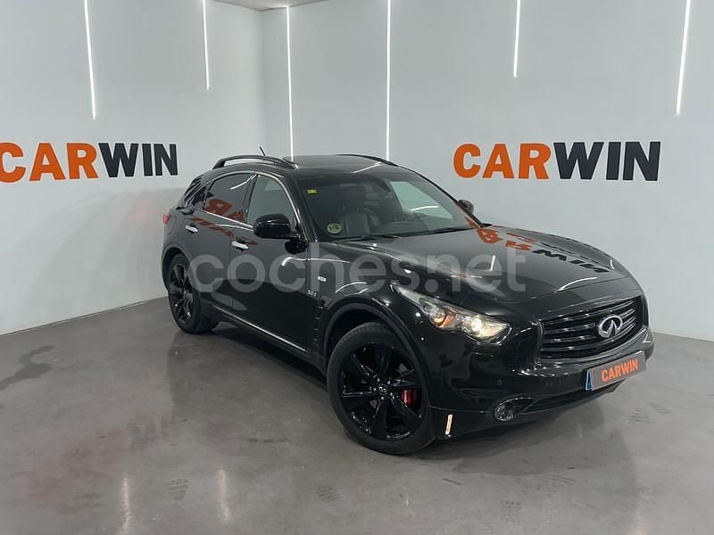 Negro Usado 2015 Infiniti QX70 Premium SUV | 17.900 € (Precio justo) - Imagen 1/4