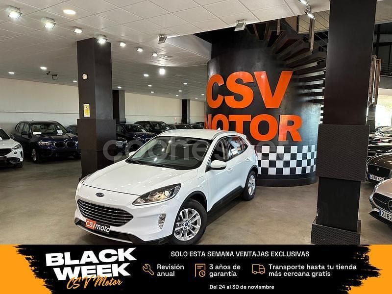 Blanco Usado 2021 Ford Kuga Titanium SUV | 19.450 € (Buen precio) - Imagen 1/4