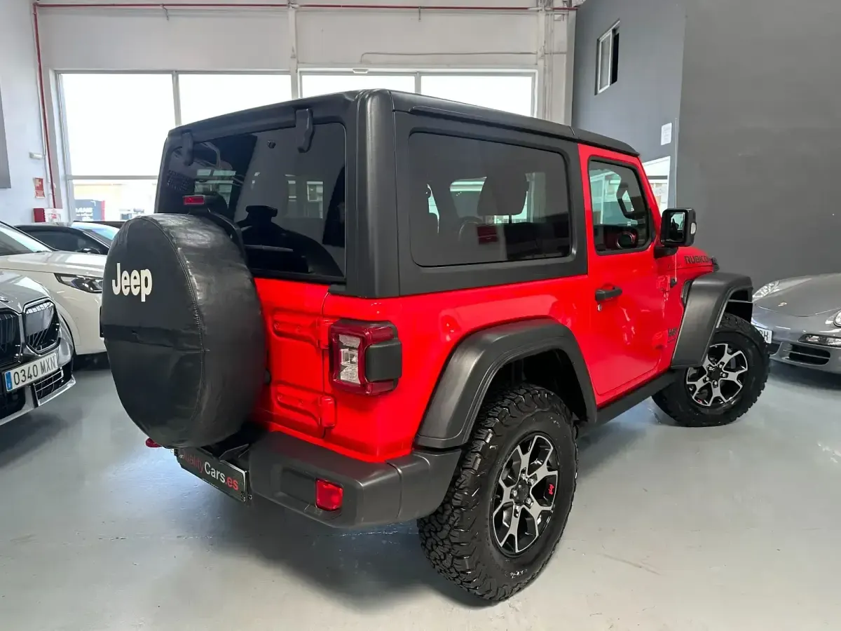 Usado Jeep Wrangler Rubicon 200 CV (147 kW) 2019 Rojo SUV