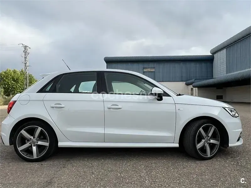 Usado Audi A1 Sportback S-Line 116 CV (85 kW) 2017 Blanco Utilitario