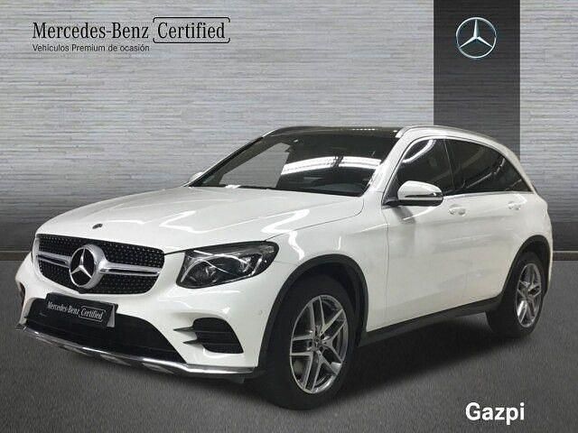 Usado Mercedes GLC250 204 CV (150 kW) 2017 Blanco polar