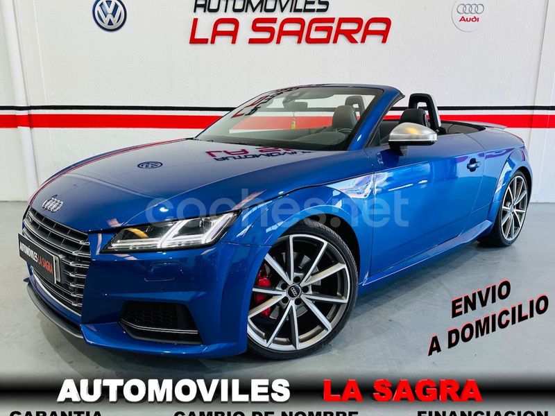 Azul Usado 2017 Audi TTS Coupe | 38.500 € (Caro) - Imagen 1/4