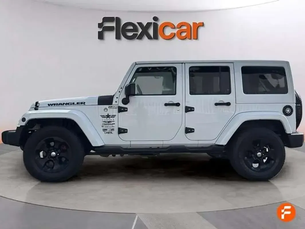 Usado Jeep Wrangler Sahara 200 CV (147 kW) 2018 Blanco SUV