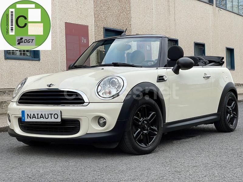 Beige Usado 2014 Mini One Cabriolet Descapotable | 9500 € - Imagen 1/4