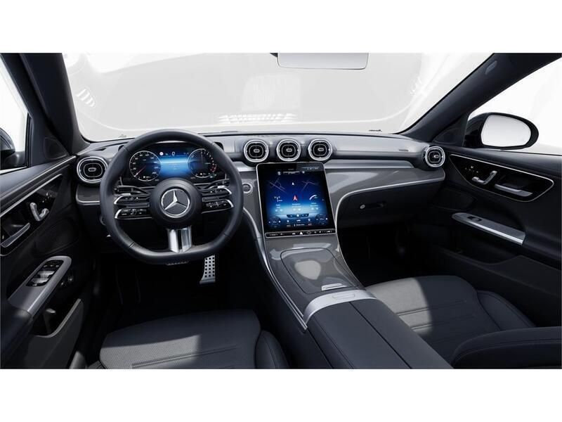 Usado Mercedes C300e 313 CV (230 kW) 2024 Blanco polar Berlina