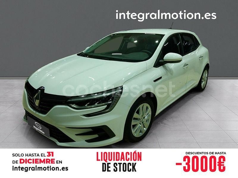 Blanco Usado 2022 Renault Mégane IV Intens Berlina | 18.900 € (Precio justo) - Imagen 1/4