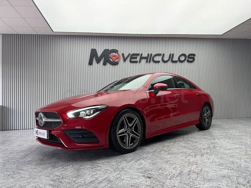 Usado Mercedes CLA200 163 CV (119 kW) 2020 Rojo Berlina