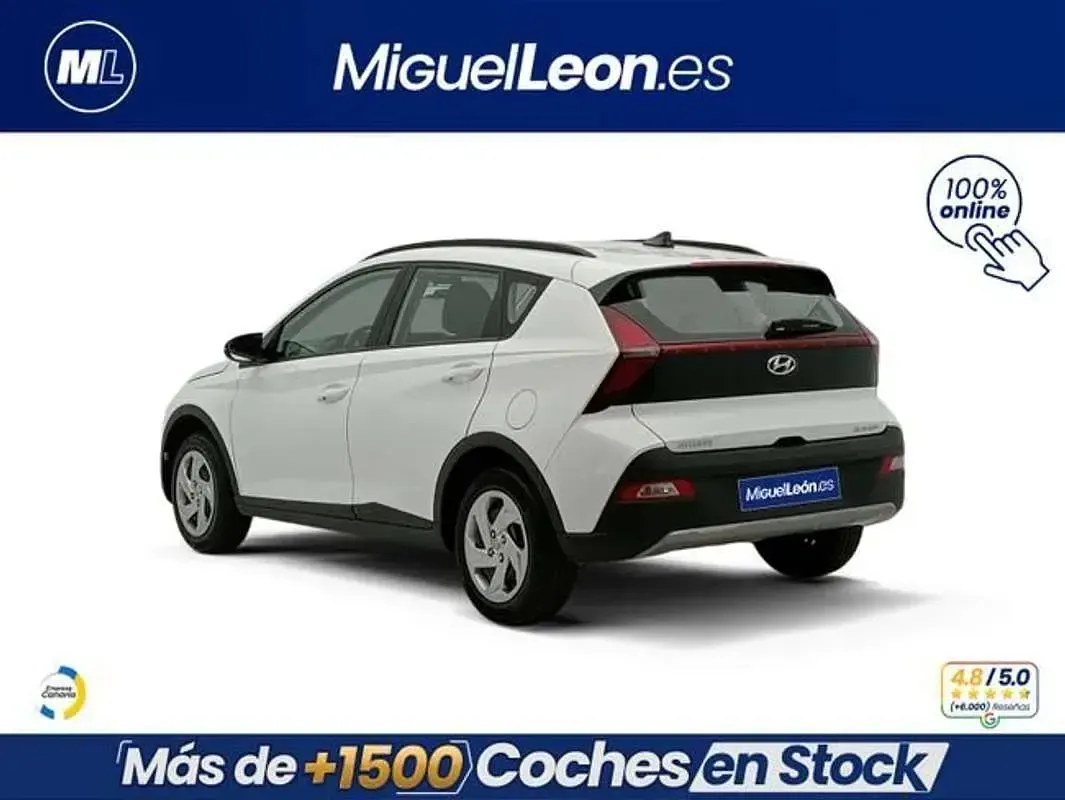 Usado Hyundai Bayon 84 CV (61 kW) 2024 Blanco SUV