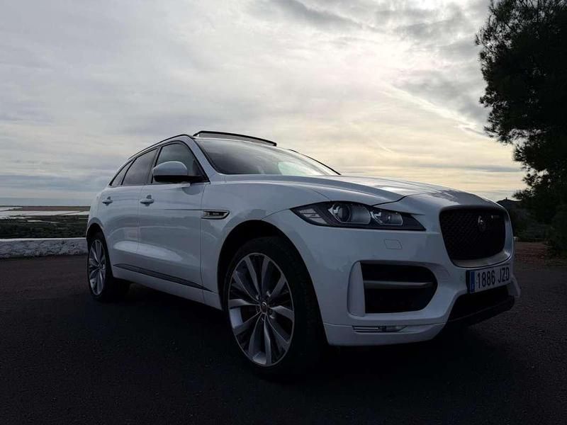 Usado Jaguar F-Pace R-Sport 180 CV (132 kW) 2017 Blanco SUV