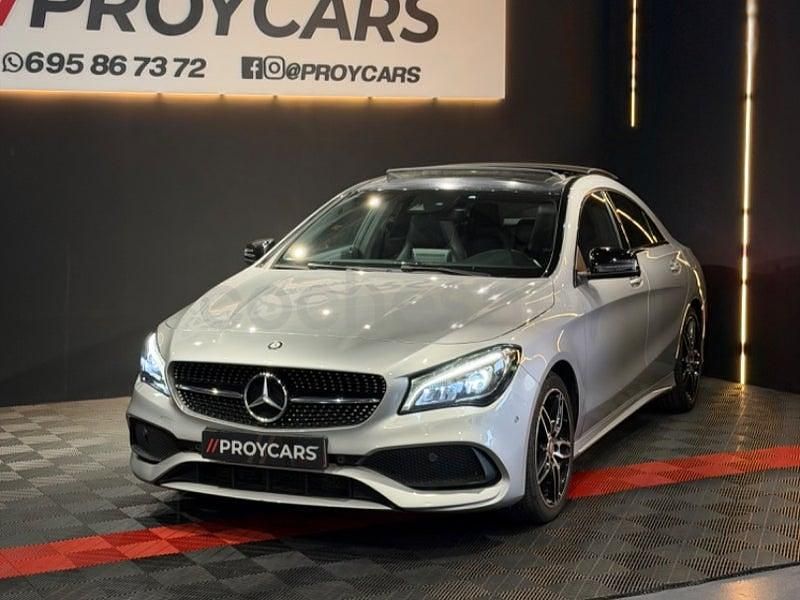 Usado Mercedes CLA220 170 CV (125 kW) 2018 Gris / plata Berlina