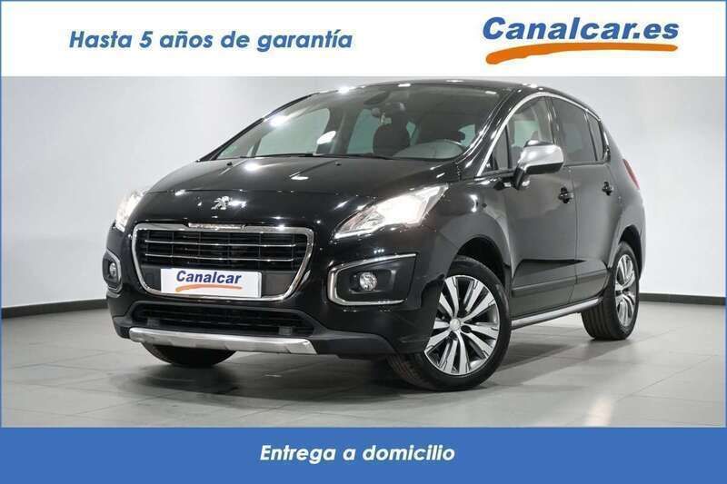 Negro Usado 2015 Peugeot 3008 Style Monovolumen | 8772 € (Precio justo) - Imagen 1/4