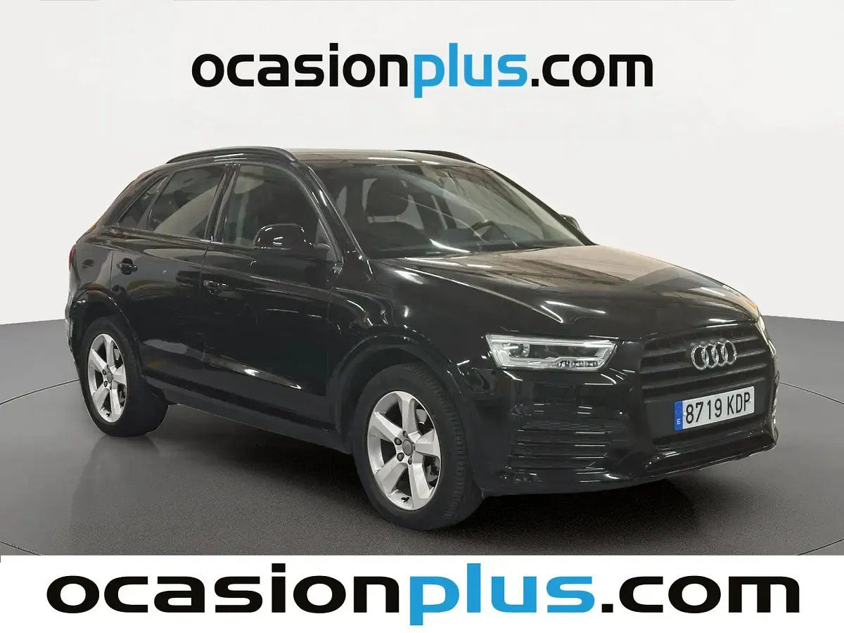 Usado Audi Q3 Sport 150 CV (110 kW) 2017 Negro SUV