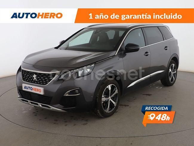 Gris Usado 2018 Peugeot 5008 GT-line SUV | 17.999 € (Buen precio) - Imagen 1/3