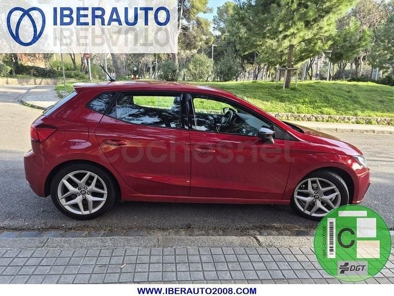 Usado Seat Ibiza FR 116 CV (85 kW) 2017 Granate Berlina