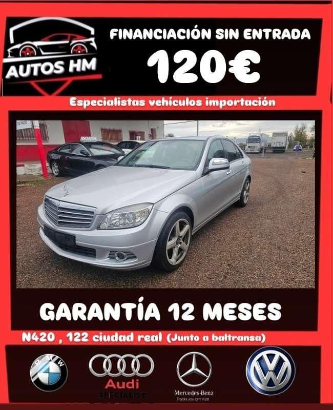Gris Usado 2009 Mercedes C200 Avantgarde Berlina | 7200 € (Super precio) - Imagen 1/4
