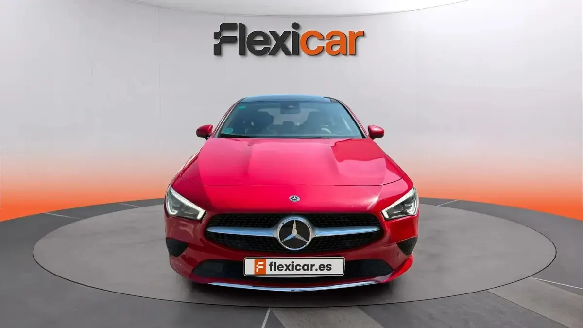 Usado Mercedes CLA200 150 CV (110 kW) 2019 Rojo Coupe