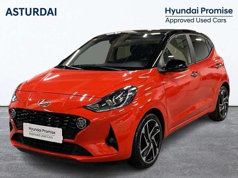 Rojo Usado 2020 Hyundai i10 Utilitario | 12.990 € (Un poco caro) - Imagen 1/4