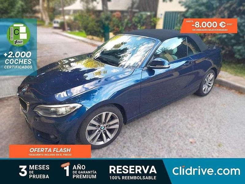 Azul Usado 2017 BMW 218 Coupe | 18.590 € (Super precio) - Imagen 1/3