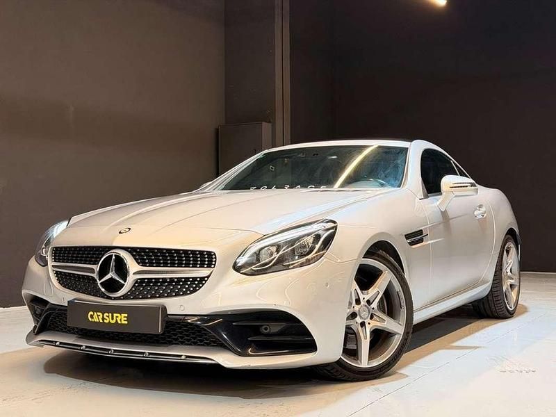 Gris Usado 2016 Mercedes SLC200 Coupe | 29.800 € - Imagen 1/4