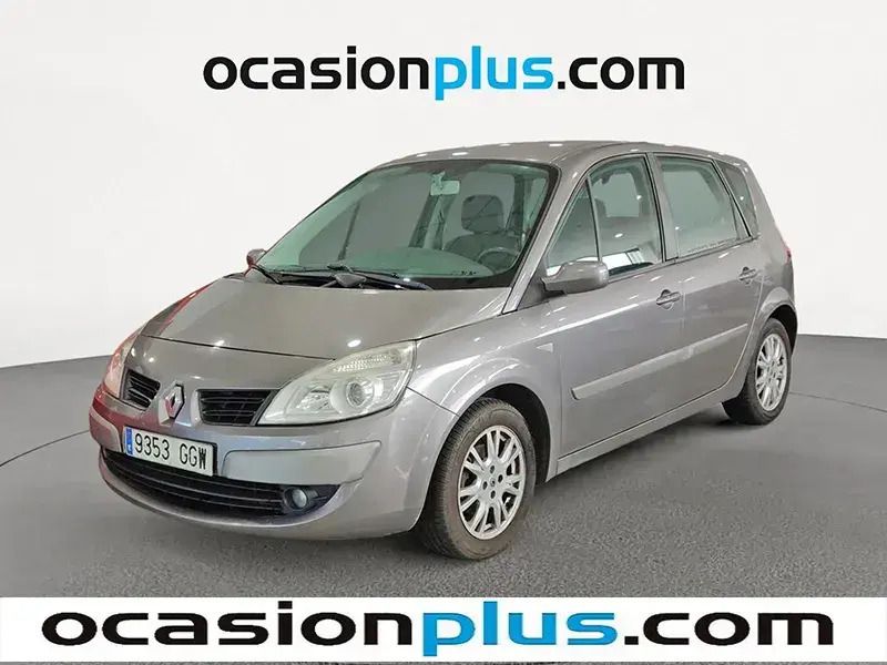 Gris Usado 2008 Renault Scénic II Expression Monovolumen | 4990 € (Precio justo) - Imagen 1/4