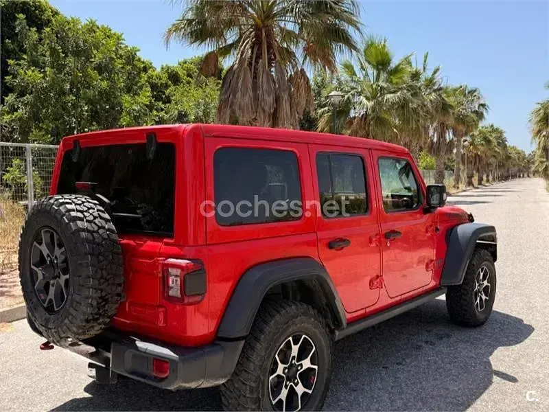 Usado Jeep Wrangler Rubicon 200 CV (147 kW) 2020 Rojo SUV