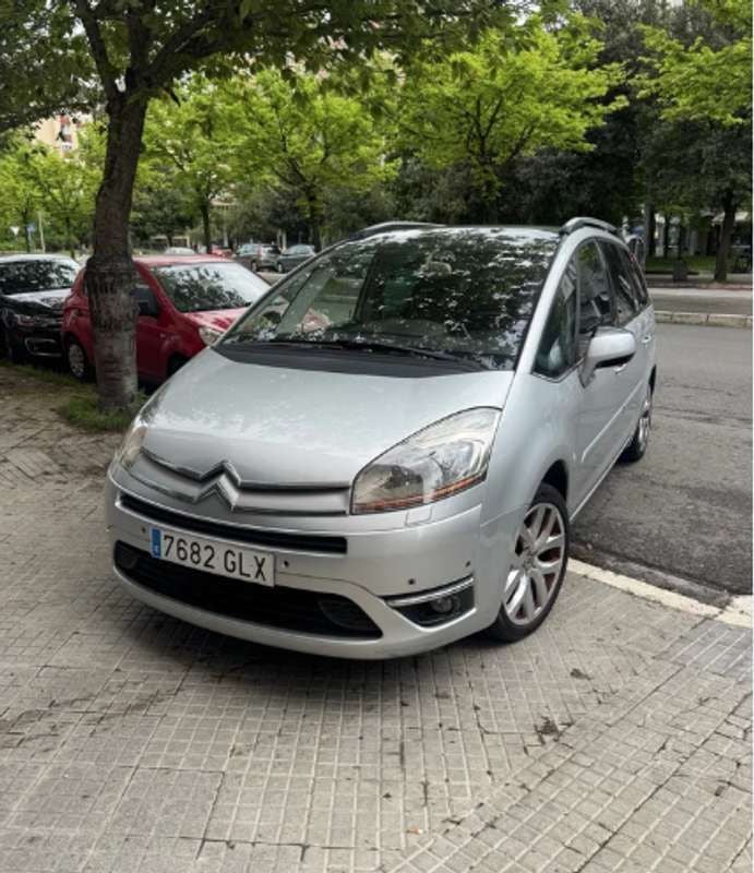 Gris Usado 2009 Citroën C4 Picasso Exclusive Monovolumen | 5900 € (Precio justo) - Imagen 1/4
