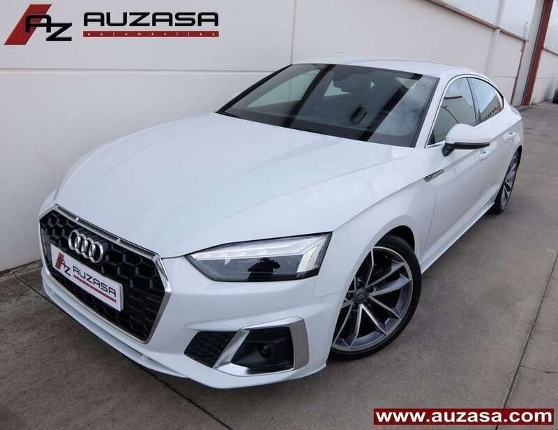 Blanco Usado 2021 Audi A5 Sportback S-Line Utilitario | 34.800 € (Precio justo) - Imagen 1/4