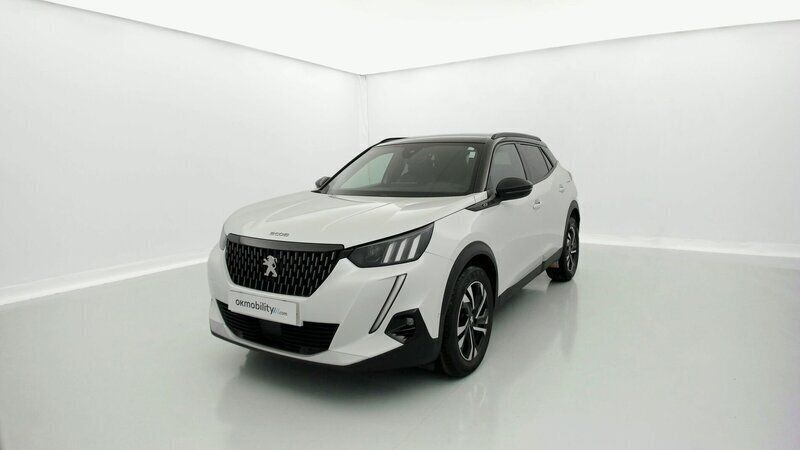 Blanco nacarado / negro Usado 2022 Peugeot 2008 GTi SUV | 16.550 € (Buen precio) - Imagen 1/4