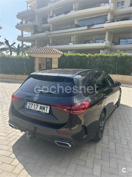 Negro Usado 2022 Mercedes C300e Familiar | 37.000 € (Buen precio) - Imagen 1/4