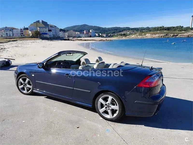 Usado Saab 9-3 Vector 175 CV (128 kW) 2006 Azul Descapotable