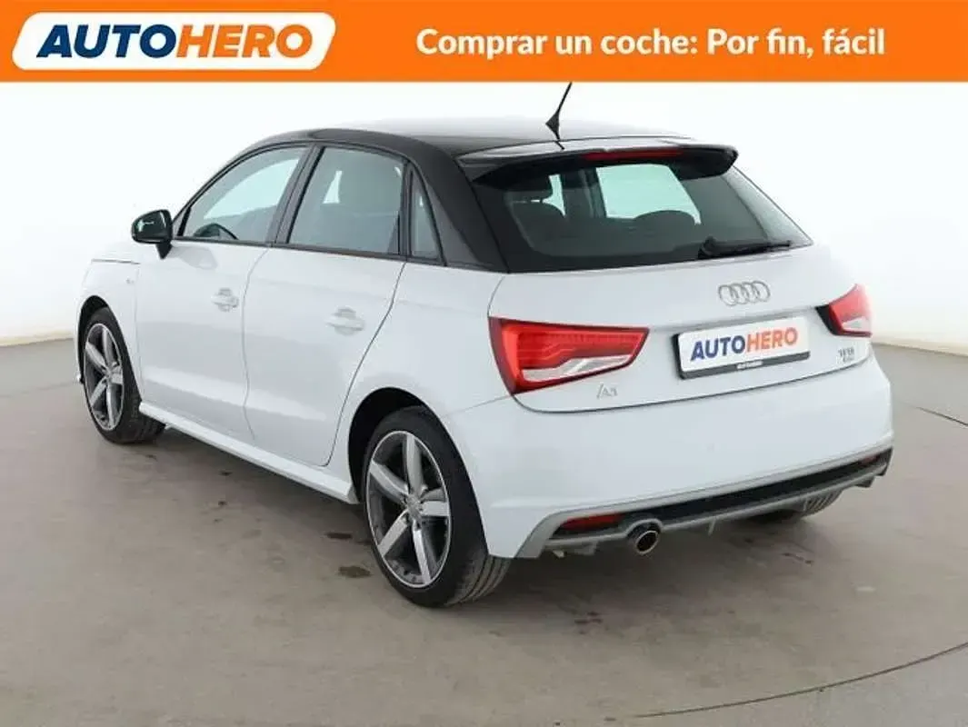 Usado Audi A1 95 CV (69 kW) 2018 Blanco Berlina