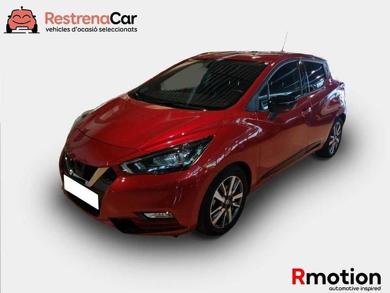 Rojo Usado 2022 Nissan Micra Berlina | 15.000 € (Un poco caro) - Imagen 1/4
