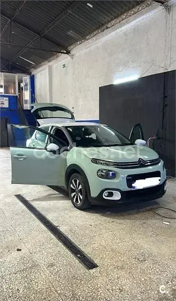 Usado Citroën C3 Feel 82 CV (60 kW) 2017 Verde Berlina