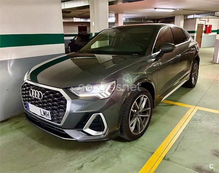 Usado Audi Q3 Sportback S-Line 150 CV (110 kW) 2021 Gris / plata SUV