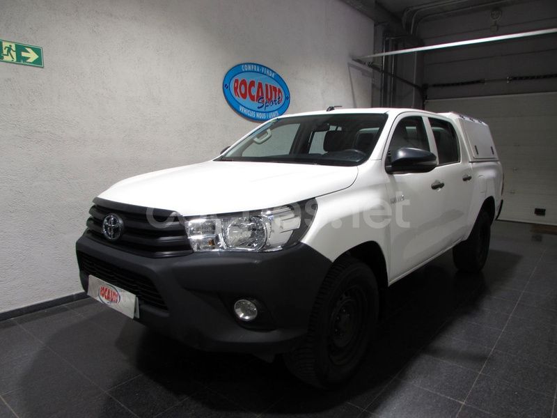 Blanco Usado 2020 Toyota HiLux Recogida | 29.900 € (Un poco caro) - Imagen 1/4