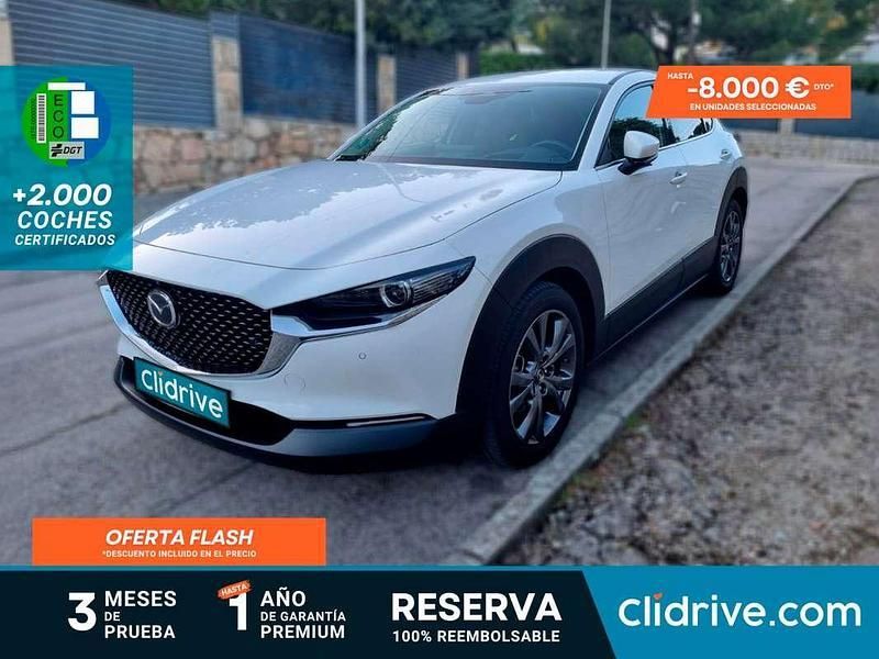 Blanco Usado 2023 Mazda CX-30 Exclusive-Line SUV | 26.990 € (Precio justo) - Imagen 1/3