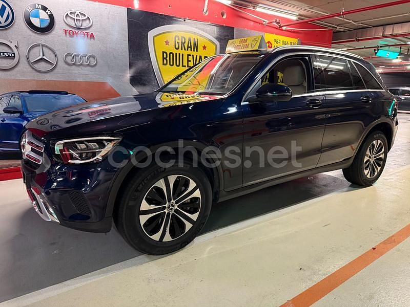 Azul Usado 2022 Mercedes GLC300e SUV | 47.900 € (Precio justo) - Imagen 1/4