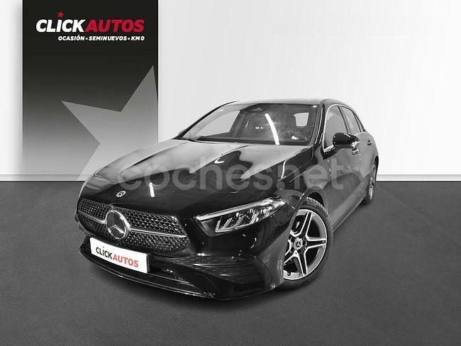Usado Mercedes A180 AMG Line Premium 116 CV (85 kW) 2023 Negro Berlina