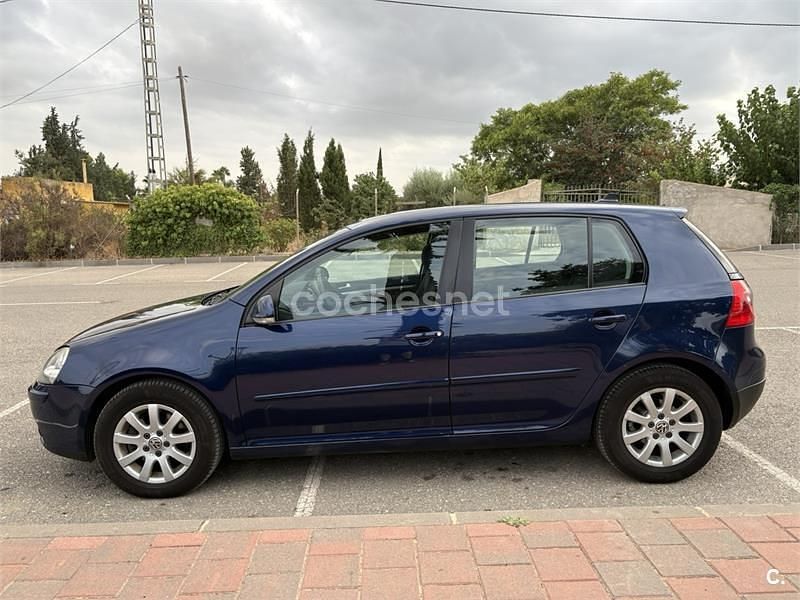 Usado VW Golf V Sportline 140 CV (102 kW) 2007 Azul Berlina