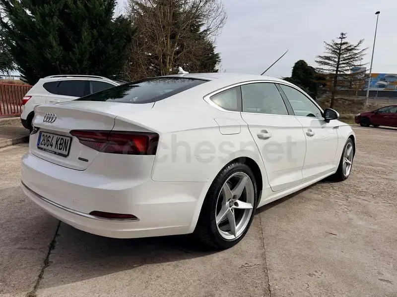 Usado Audi A5 Sportback Advanced Plus 218 CV (160 kW) 2018 Blanco Utilitario