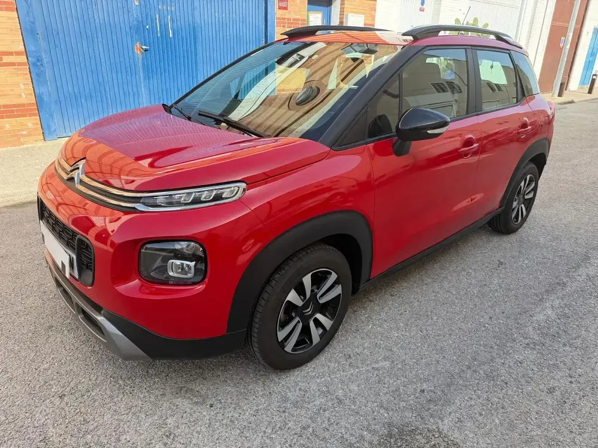 Usado Citroën C3 Aircross Feel 82 CV (60 kW) 2019 Rojo SUV