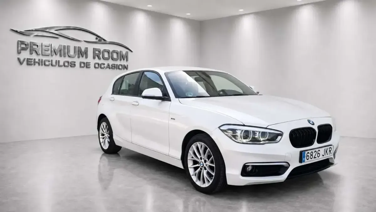 Usado BMW 118 150 CV (110 kW) 2016 Blanco Utilitario