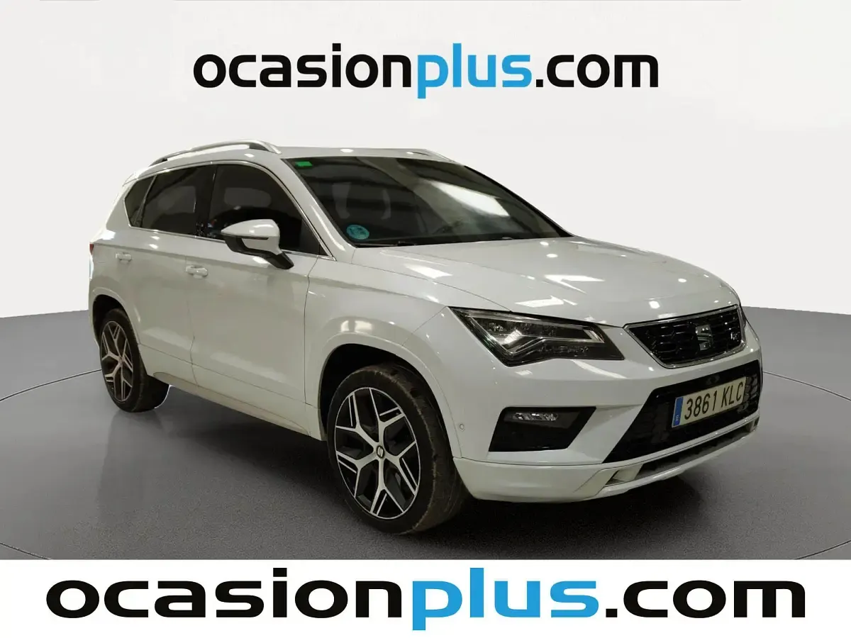Usado Seat Ateca 4Drive 190 CV (139 kW) 2018 Blanco SUV