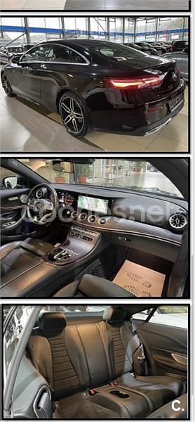 Usado Mercedes E220 194 CV (142 kW) 2018 Negro Coupe