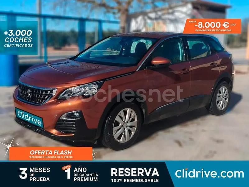 Marrón Usado 2020 Peugeot 3008 Active SUV | 11.890 € (Super precio) - Imagen 1/3