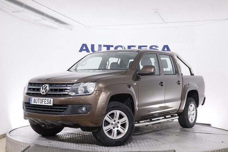 Marron Usado 2013 VW Amarok Trendline Recogida | 21.450 € - Imagen 1/4