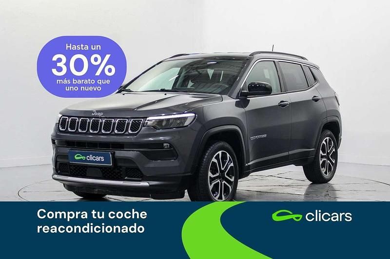 Gris Usado 2023 Jeep Compass Limited SUV | 22.290 € (Super precio) - Imagen 1/4
